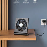 Portable USB Table Fan | Compact Foldable Design with Quiet Operation for Personal Cooling 2