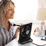 Portable USB Table Fan | Compact Foldable Design with Quiet Operation for Personal Cooling 4