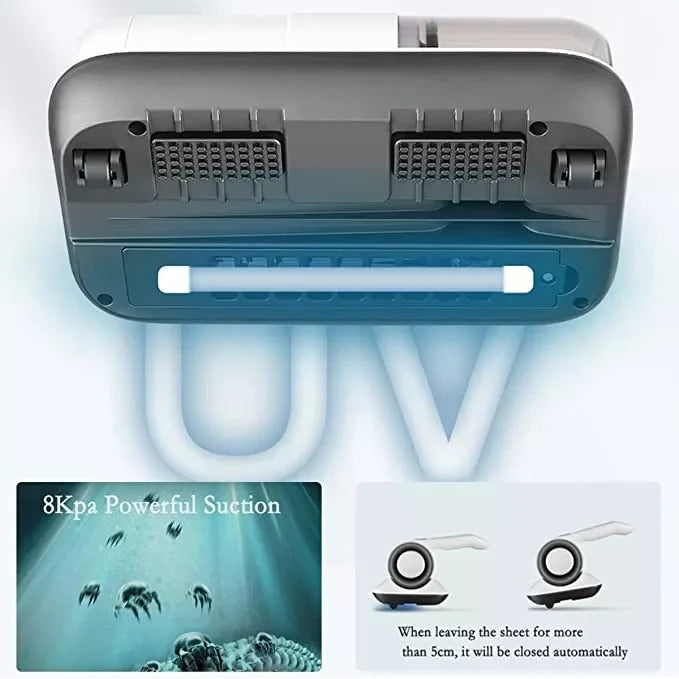 Portable UV Fabric Cleaner with Deep Dust Removal & Sterilization for Allergy Relief 4