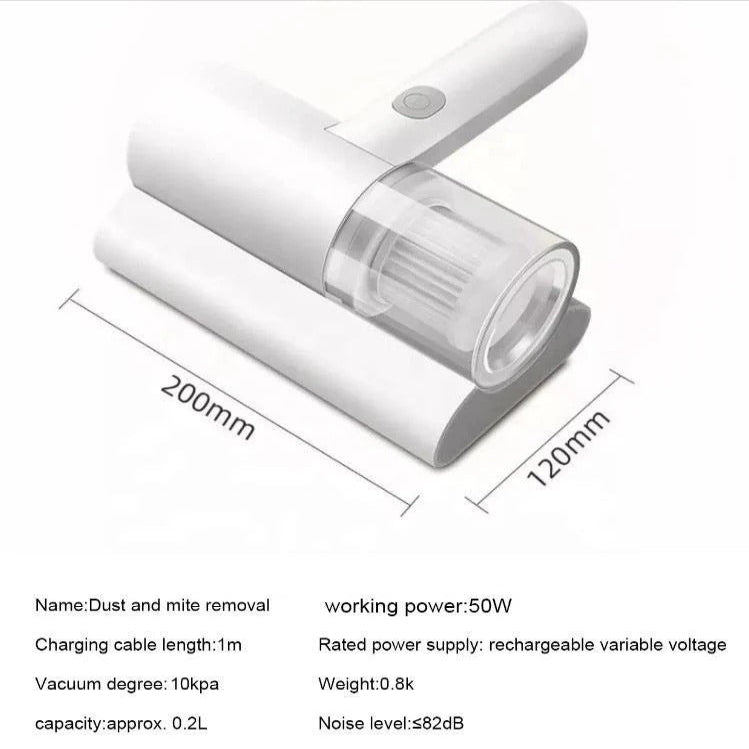 Portable UV Fabric Cleaner with Deep Dust Removal & Sterilization for Allergy Relief 5