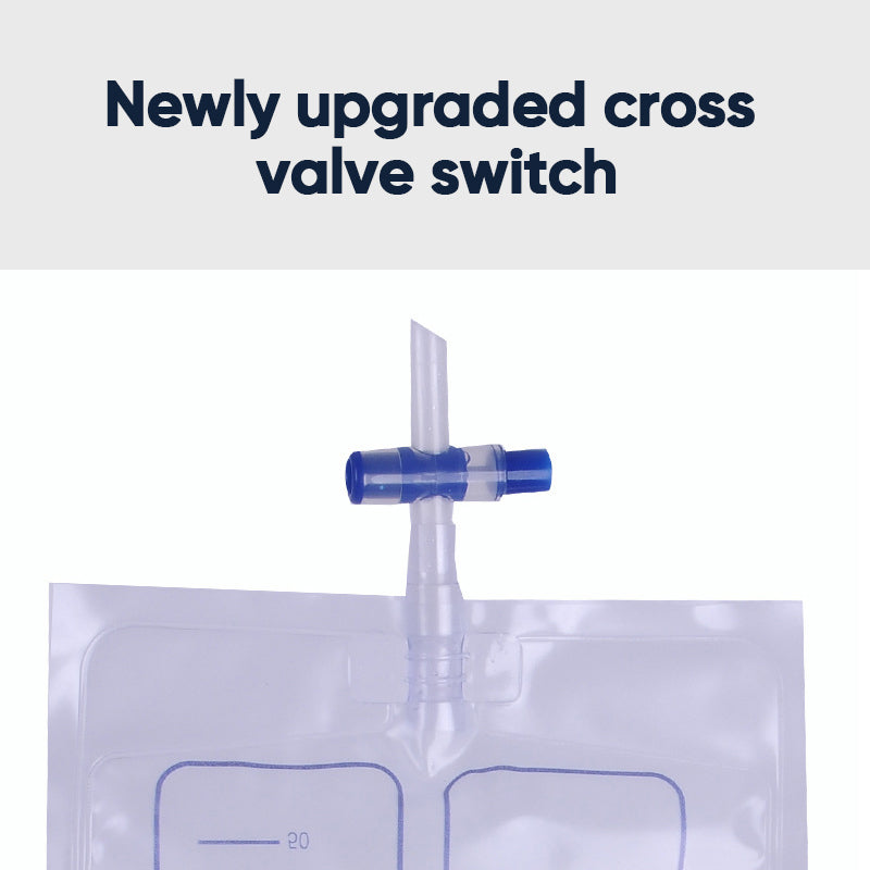 Portable Urinal System | Comfortable Silicone Urine Collector with 1000ml Capacity for Travel and Mobility Support 7
