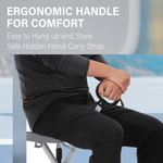 Portable Walking Stick | 2-in-1 Folding Cane with Adjustable Height | Lightweight Aluminum Design for Outdoor Comfort 2