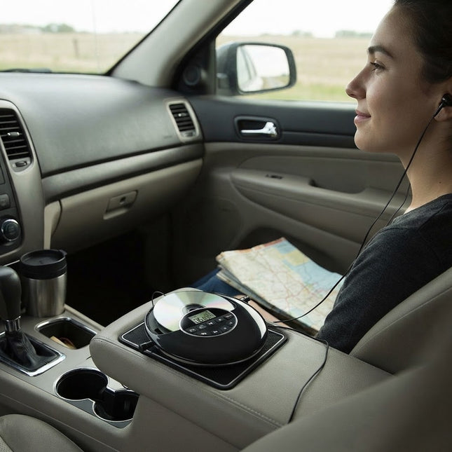 Portable CD Player, Walkman CD Player with Anti Skip and LCD Display, Discman, Personal CD Player for Car and Home