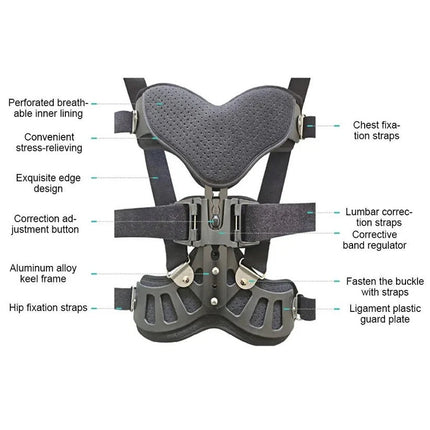 Posture Align | Customizable Spinal Alignment Support with Adjustable Fit | Enhanced Comfort for Daily Use 4