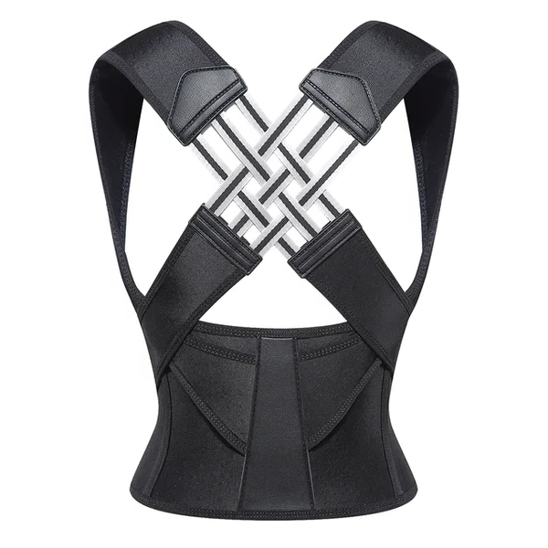 Posture Corrector | Adjustable Back Brace with Comfortable Support | Improve Alignment for Pain Relief 0