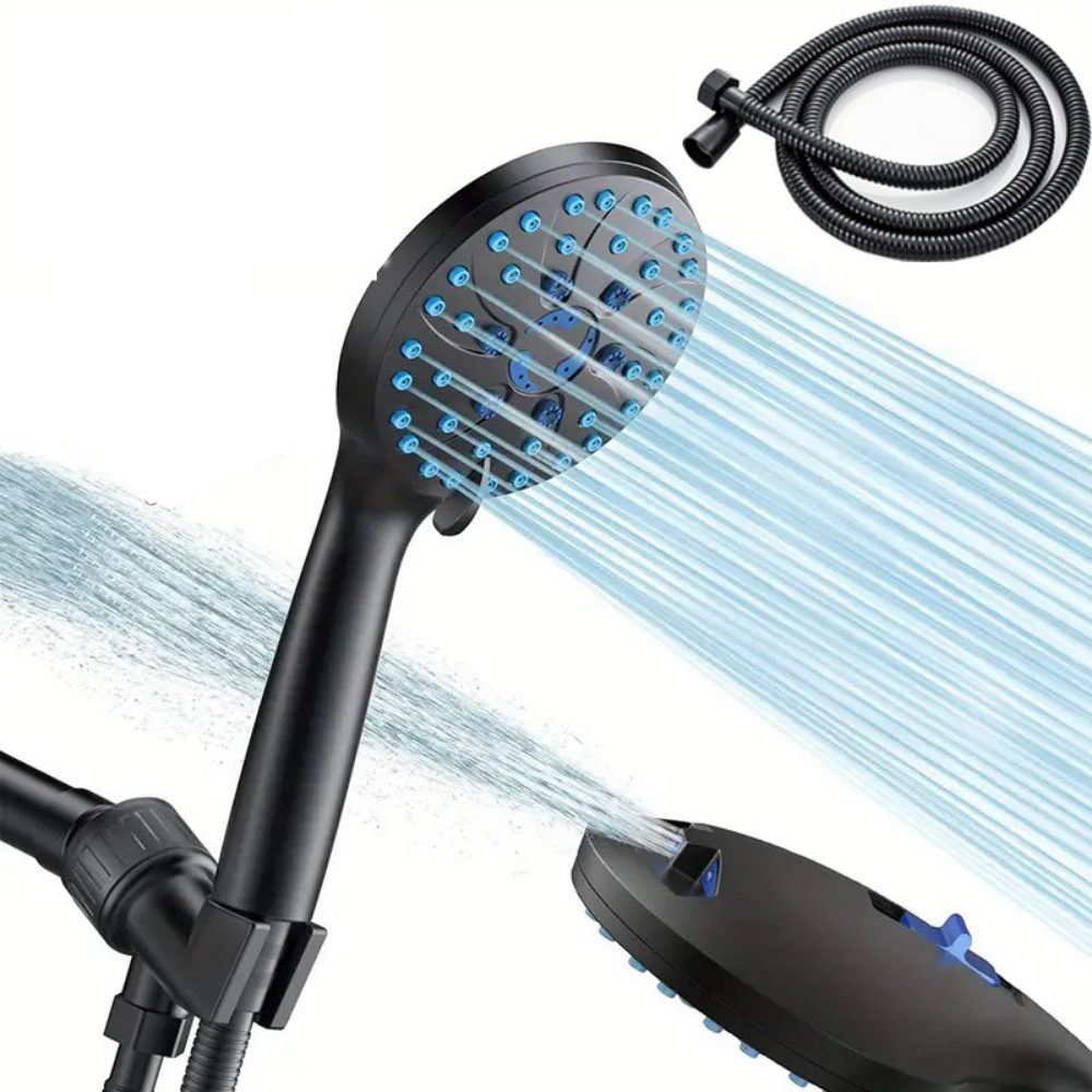 PowerFlow | Handheld Shower Head with Multi Spray Settings | High Pressure for Refreshing Showers 5