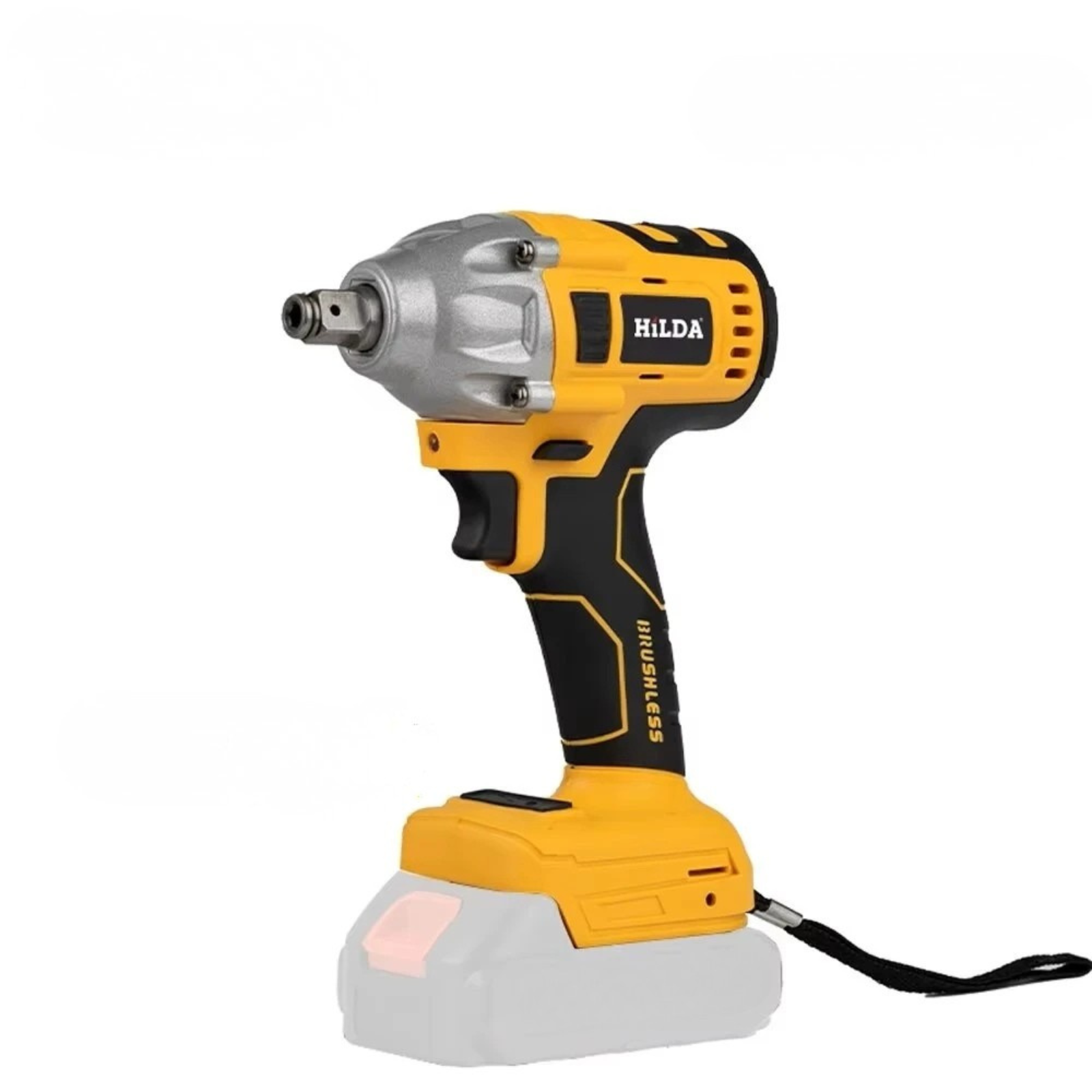 PowerPro | 18V Cordless Impact Wrench with Brushless Motor Technology | High-Torque Performance for Automotive and DIY Projects 7