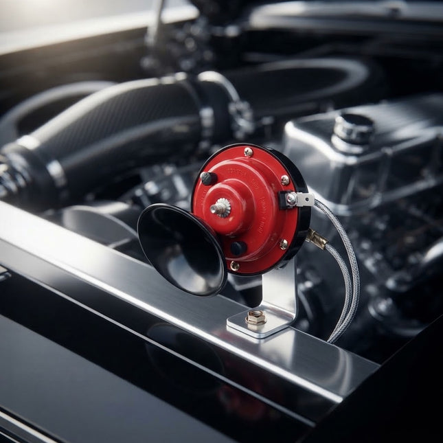 Air Horn for Car, 300 Decibel Loud Car Horn with Mini Compressor, 12V Electric Klaxon Horn for Truck and Motorcycle