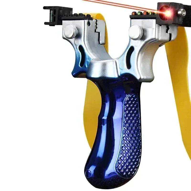 PrecisionAim | Slingshot with Anti-Slip Grip & Integrated Laser | Lightweight Design for Accurate Targeting 0