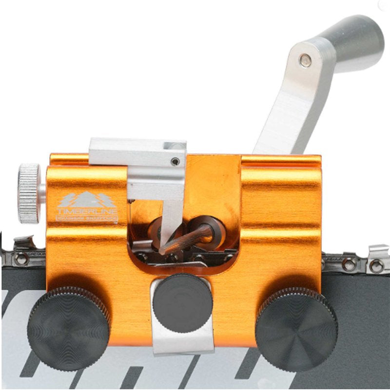 Precision Chainsaw Chain Sharpening Tool with Easy Clamp System for Enhanced Performance 4