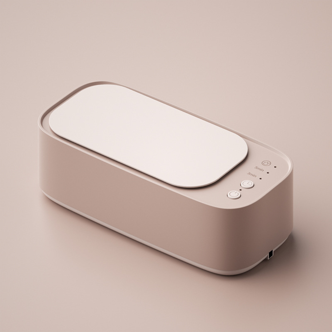 Precision Clean | Ultrasonic Cleaning Device with High-Frequency Technology | Effective Jewelry and Glass Cleaner for Gentle Care 0