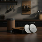 Precision Edge | Rolling Knife Sharpener Set with Diamond Grinder & Stylish Wooden Platform for Effortless Sharpening 0