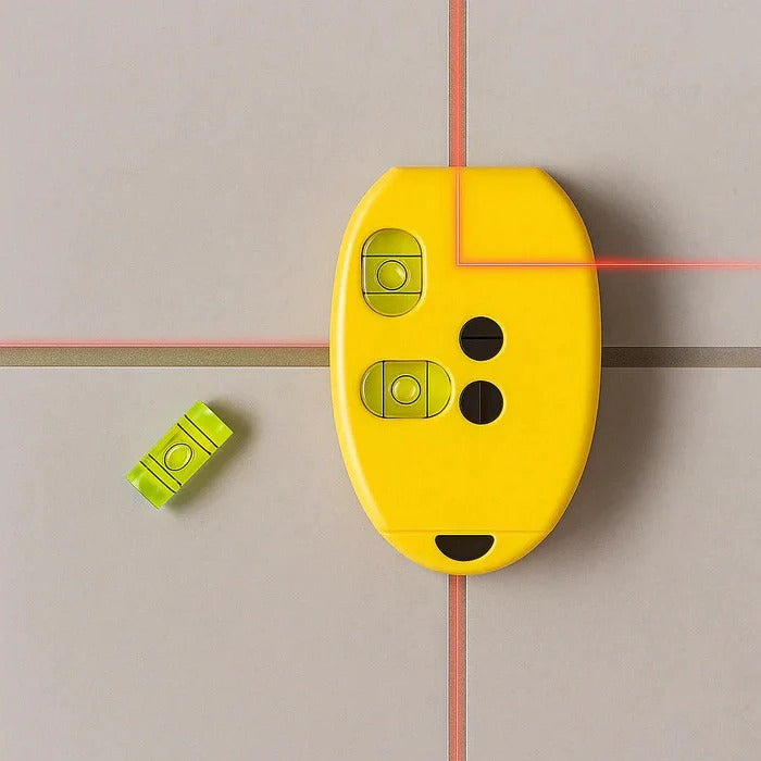 Precision Laser Alignment Tool | Dual Laser Beams with 90-Degree Accuracy | Compact Design for Flawless Installation 0