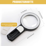 Precision Magnifying Glass | 30x Magnification with LED Lighting for Detailed Observation 4