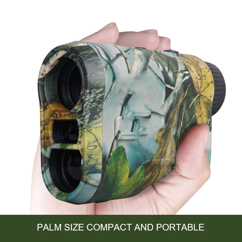 Precision Range Finder | 1000 Yards Laser Range Finder with 6.5X Magnification | Compact & Weatherproof for Accurate Measurements 6