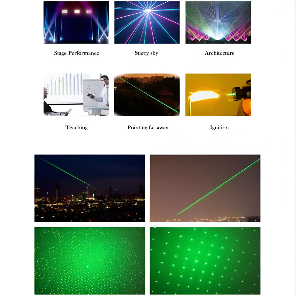 Precision Series | High Power Green Laser Pointer with Long-Range Visibility | Rechargeable & Durable for Outdoor Adventures 8