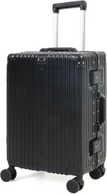 Premium Aluminium Carry-On Luggage with TSA Lock & Silent Wheels | Durable & Secure Travel Companion 0