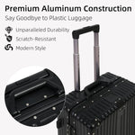 Premium Aluminium Carry-On Luggage with TSA Lock & Silent Wheels | Durable & Secure Travel Companion 2