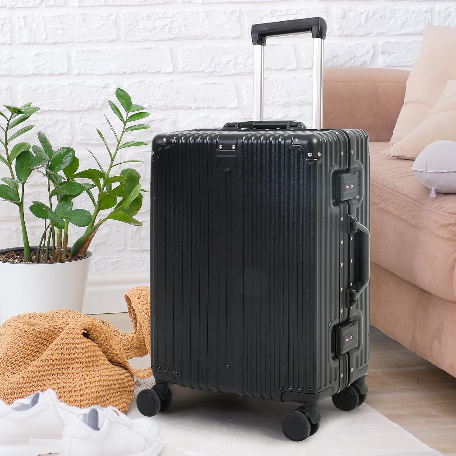 Premium Aluminium Carry-On Luggage with TSA Lock & Silent Wheels | Durable & Secure Travel Companion 7