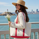 Premium Canvas Tote Bag with Reinforced Steel Accents | Stylish and Versatile Shopper for Everyday Use 2