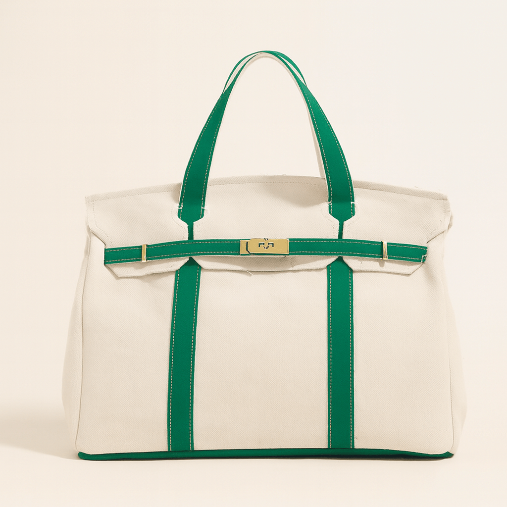 Premium Canvas Tote Bag with Reinforced Steel Accents | Stylish and Versatile Shopper for Everyday Use 5
