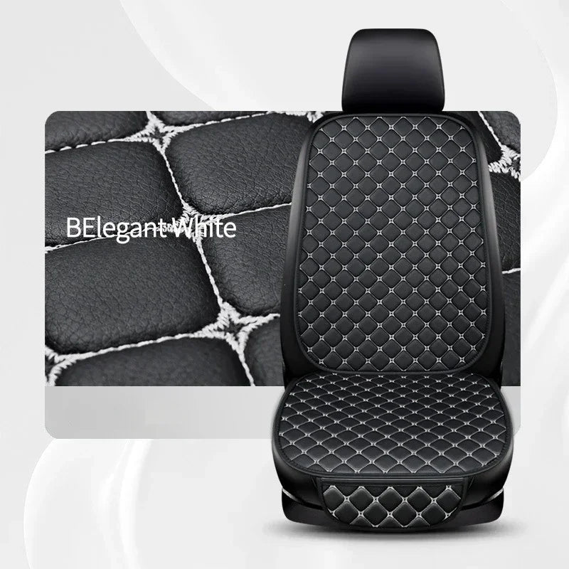 Premium Leather Car Seat Covers | Breathable Design with Universal Fit for All-Season Comfort 10