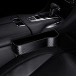 Premium Leather | Car Seat Organizer with Cup Holder & Gap Prevention | Back Seat Car Organizer for Extra Storage 19