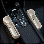 Premium Leather | Car Seat Organizer with Cup Holder & Gap Prevention | Back Seat Car Organizer for Extra Storage 28