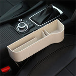 Premium Leather | Car Seat Organizer with Cup Holder & Gap Prevention | Back Seat Car Organizer for Extra Storage 29
