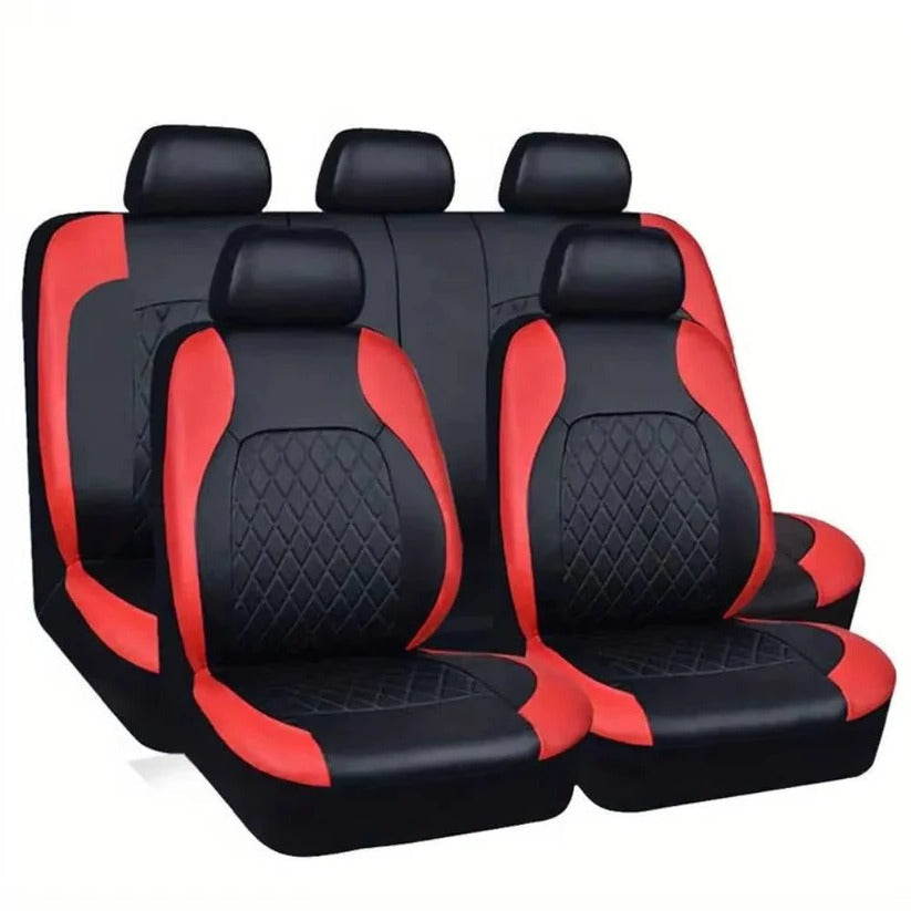 Premium Waterproof Seat Covers | Complete 5-Seat Set with Scratch Resistance | Easy Installation for Vehicle Protection 0