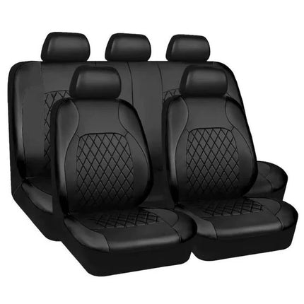 Premium Waterproof Seat Covers | Complete 5-Seat Set with Scratch Resistance | Easy Installation for Vehicle Protection 11