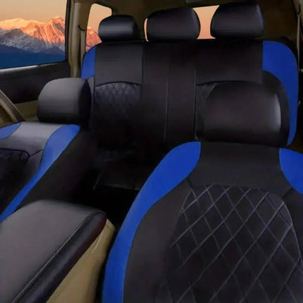 Premium Waterproof Seat Covers | Complete 5-Seat Set with Scratch Resistance | Easy Installation for Vehicle Protection 7