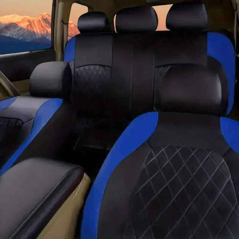 Premium Waterproof Seat Covers | Complete 5-Seat Set with Scratch Resistance | Easy Installation for Vehicle Protection 7