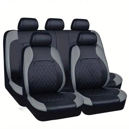 Premium Waterproof Seat Covers | Complete 5-Seat Set with Scratch Resistance | Easy Installation for Vehicle Protection 9