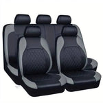 Premium Waterproof Seat Covers | Complete 5-Seat Set with Scratch Resistance | Easy Installation for Vehicle Protection 9