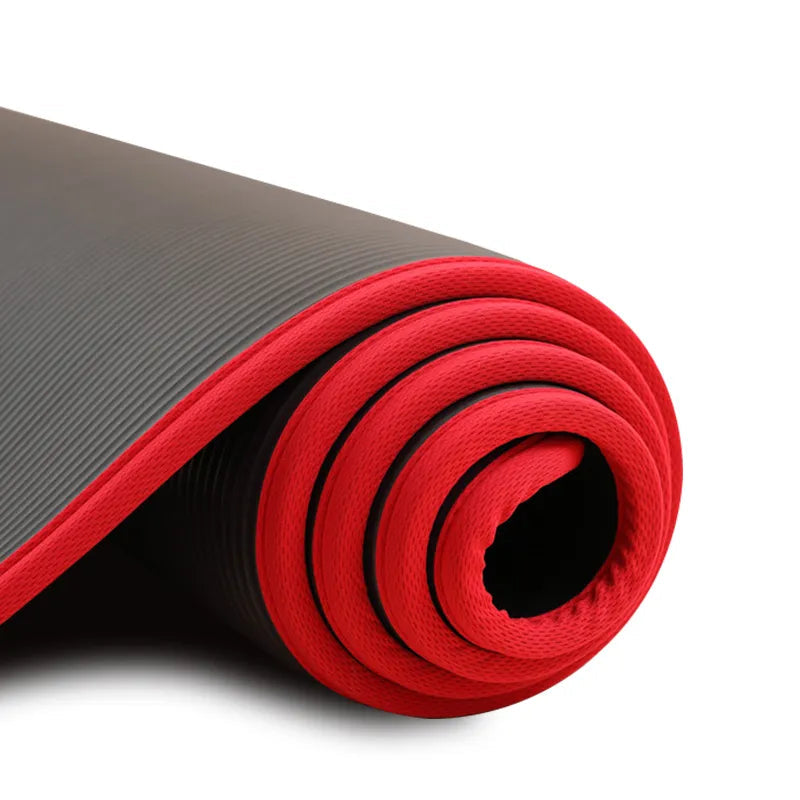Premium Yoga Mat | Thick Non-Slip Exercise Mat with 10mm Cushioning | Joint Protection for Ultimate Comfort 0