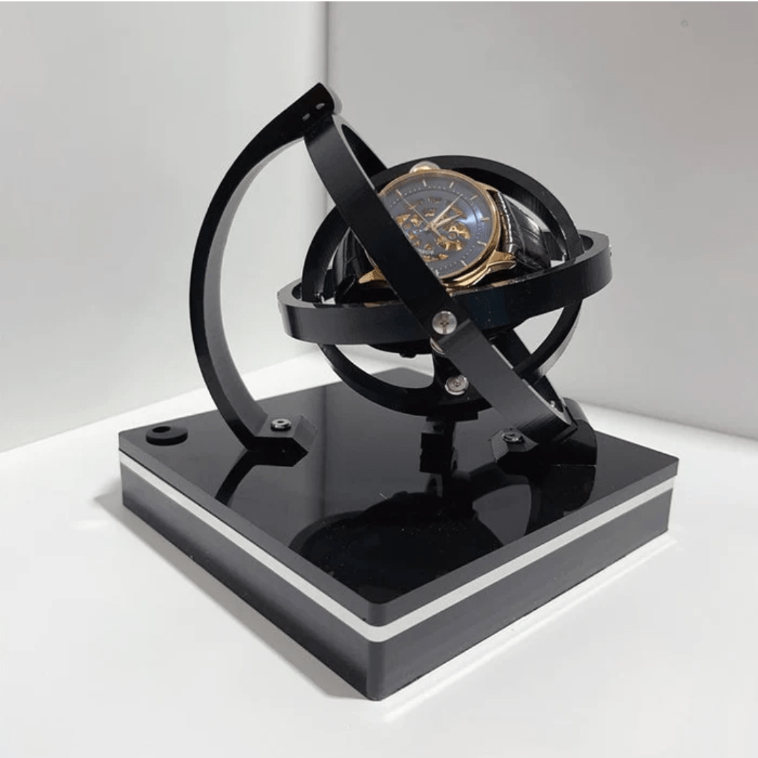 Prestige | Automatic Watch Winder with Silent Motor & Elegant Display | Universal Compatibility for Watch Preservation 0