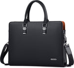 Professional Leather Briefcase | Multi-Compartment Design for Organization 0