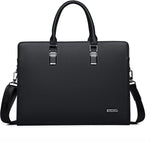 Professional Leather Briefcase | Multi-Compartment Design for Organization 10