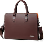 Professional Leather Briefcase | Multi-Compartment Design for Organization 9