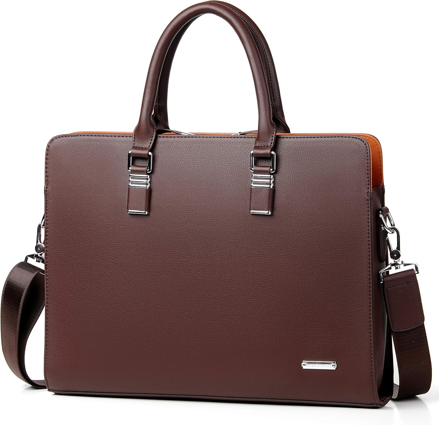 Professional Leather Briefcase | Multi-Compartment Design for Organization 9