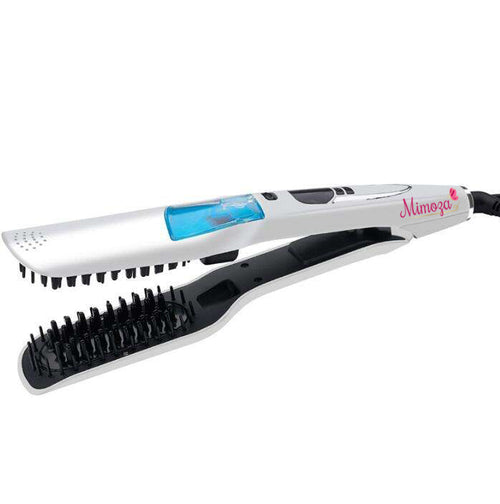 Professional Steam Hair Straightener with Hydrating Technology | Adjustable Heat for Healthy, Shiny Hair 0