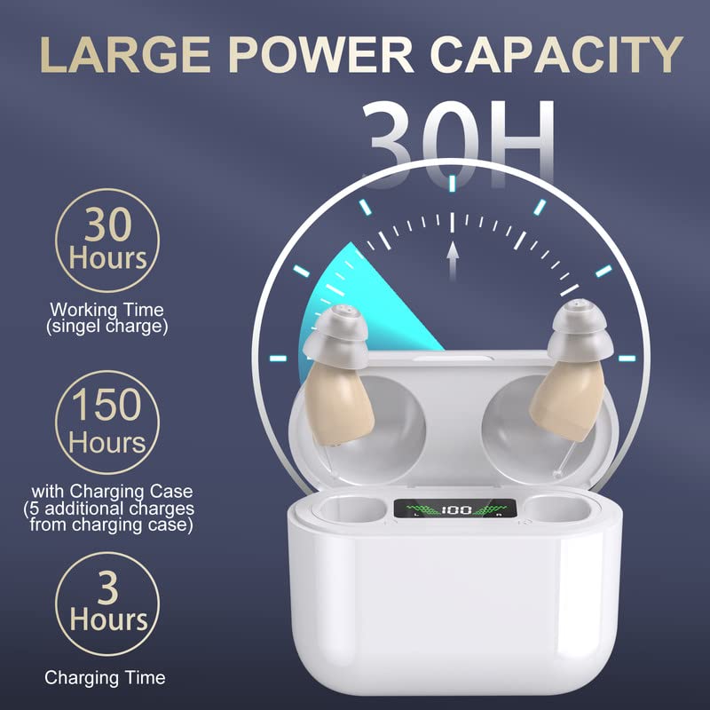 Pure Series | OTC Hearing Aids with Wireless Rechargeable Design | Compact & Clear Sound Enhancement for Daily Use 6