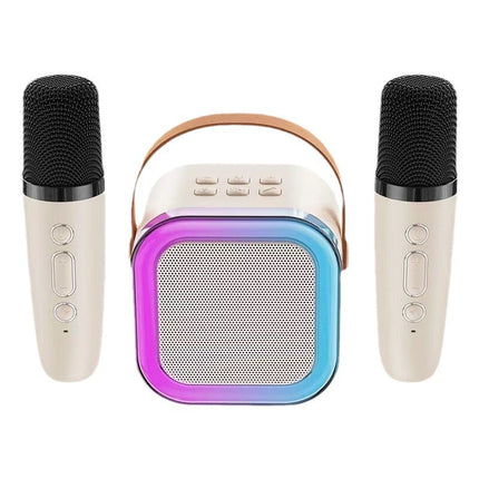 Karaoke Machine with Wireless Microphone, Portable Karaoke Machine for Kids and Adults