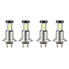H7 LED Headlight Bulbs 4 Pack, Headlight Replacement Bulb, Waterproof LED Headlight Bulbs for Cars