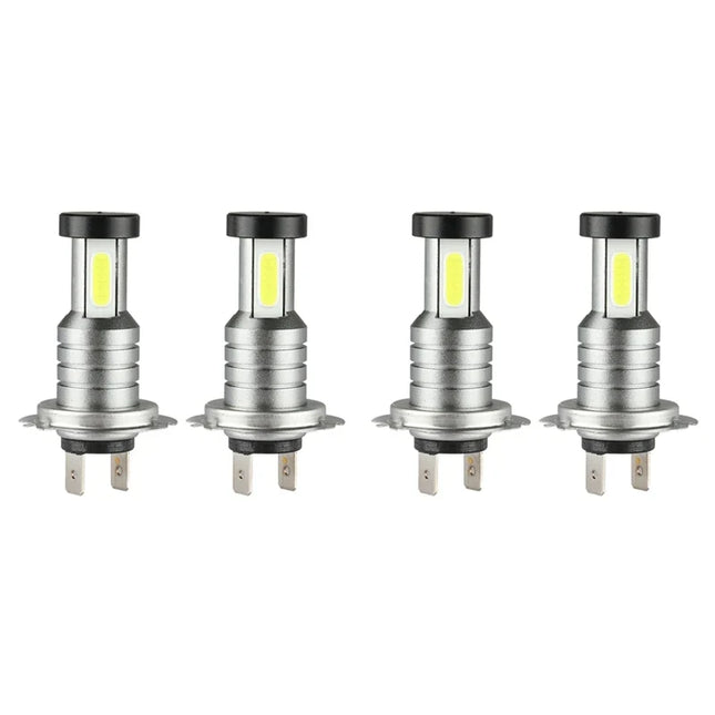 H7 LED Headlight Bulbs 4 Pack, Headlight Replacement Bulb, Waterproof LED Headlight Bulbs for Cars