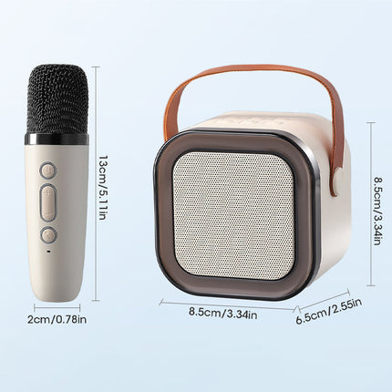 Karaoke Machine with Wireless Microphone, Gift for Teenager – image 15