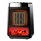 Space Heater Plug In Wall Outlet, Portable Heater with PTC Ceramic, Compact Electric Heater