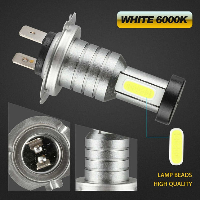 H7 LED Headlight Bulbs 4 Pack, Headlight Replacement Bulb