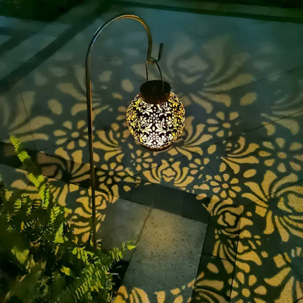 Hanging Solar Lights Outdoor, Solar Lantern with Dusk to Dawn Sensor – image 6